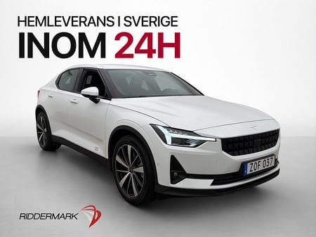 Polestar 2 Long Range Single Motor Adapt-fart Drag 360° Navi