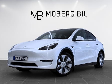 Tesla Model Y Long Range AWD 514hk Pano Läder Navi Drag B-Kamera