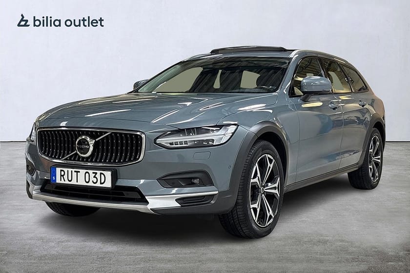 Bild 1 av Volvo V90 Cross Country B4 AWD Diesel Adv Edt 197hk Pano H/K 360° Navi VOC Drag