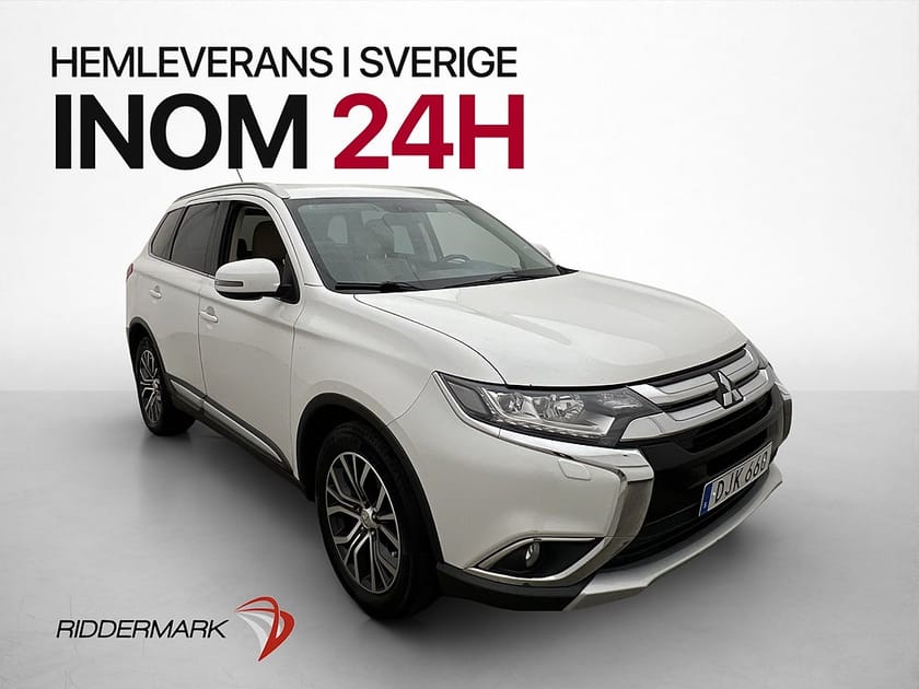 Bild 3 av Mitsubishi Outlander AWD Business 7-sits Läder Kamera Drag
