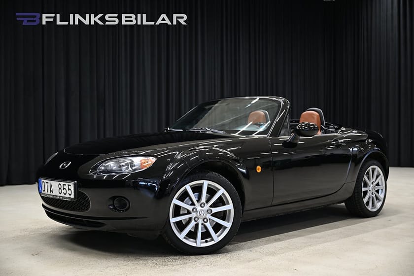 Bild 1 av Mazda MX-5 Roadster Coupe 1.8 MZR 126HK Hard-top|Skinn|