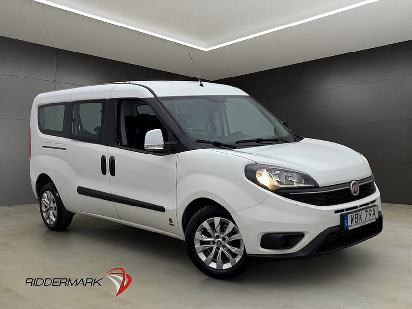 Bild 3 av Fiat Doblò Van Kombi Lång 105hk PDC Bluetooth 5-Sits MOMS