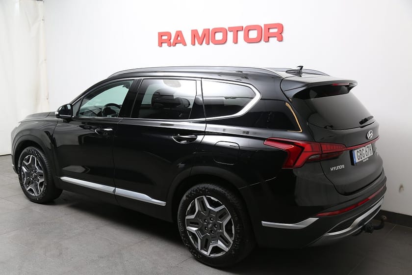 Bild 4 av Hyundai Santa Fe PHEV 1,6 265hk 6AT 4WD 7 sits Advance Motorv Drag