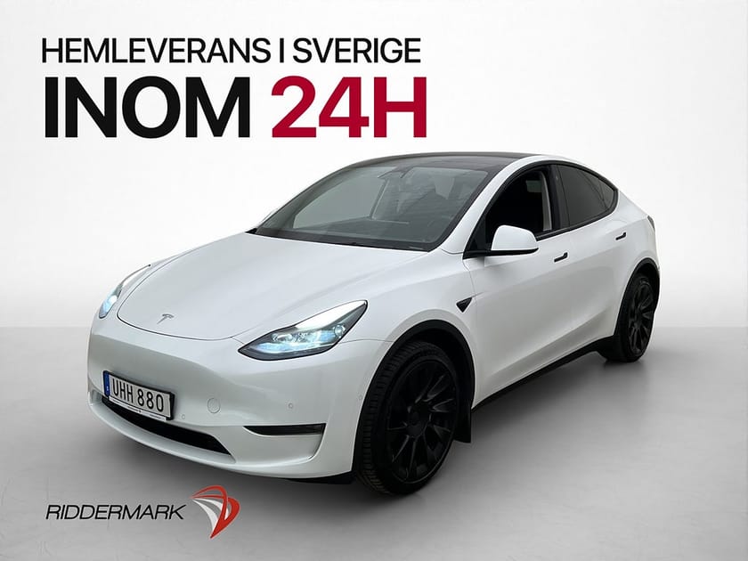 Bild 4 av Tesla Model Y Long Range AWD Svensksåld Panorama