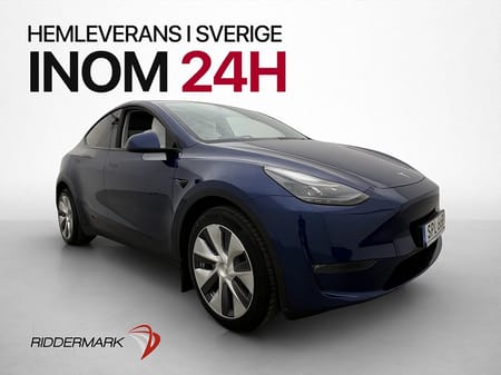 Tesla Model Y Long Range AWD Ljus interiör Svensksåld