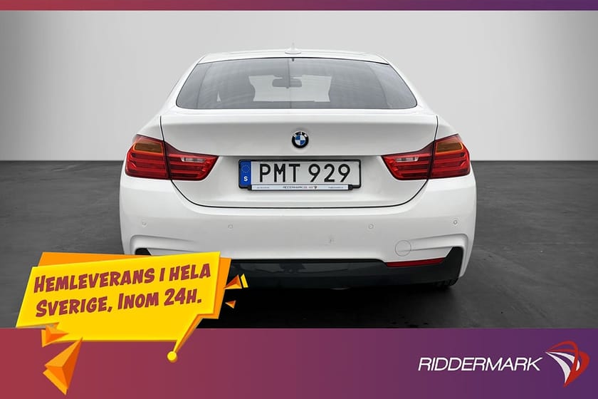 Bild 5 av BMW 420d Gran Coupé 420 D GC 190hk M-Sport Läder Keyless Dragkrok P-Sensorer