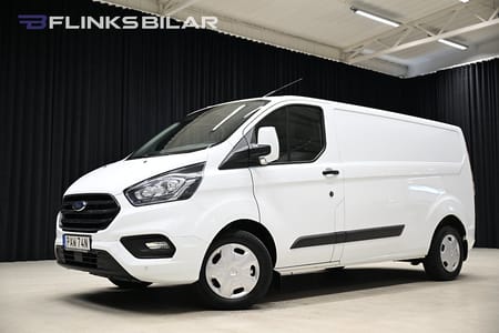 Ford Transit Custom 300 130HK L2|Drag|Värmare|Backkamera|NyKamrem|Moms