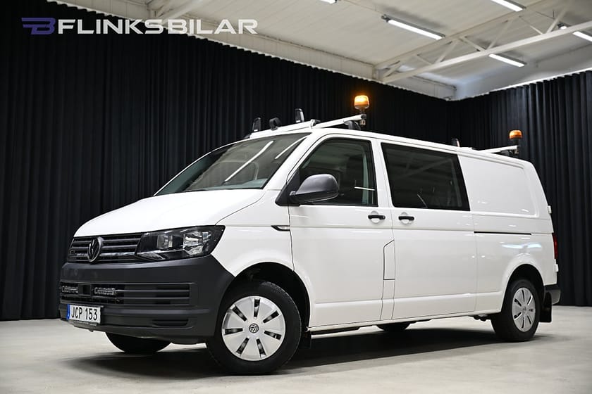 Bild 1 av Volkswagen Transporter Kombi 4Motion 150HK Dubbelhytt||Inredd|Lågmil|EnÄgare|SeUtr!!
