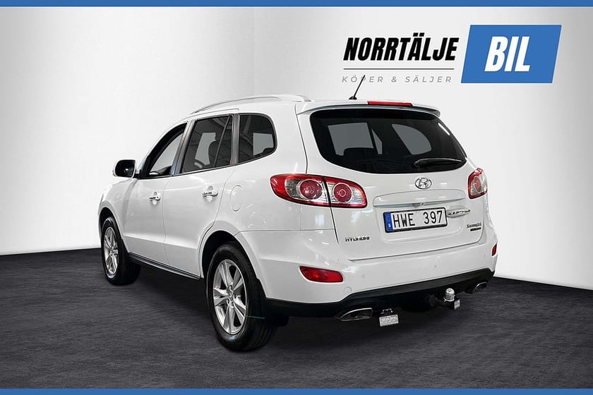 Bild 4 av Hyundai Santa Fe 2.2 197 HK 4WD BACKKAMERA M&K DRAG 7-SITS