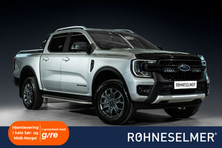 Ford Ranger Dobbelcab 240hk|V6|3,0|Wildtrak|Lazer|Innbytte