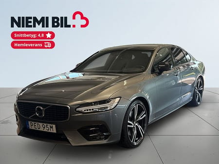 Volvo S90 D5 AWD R-Design HuD/Massage/Dvärm/Skinn/Drag/BLIS/360