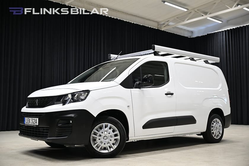 Bild 1 av Peugeot Partner Utökad Last 130HK L2|Automat|V-Inredd|Drag|Värmare|EnÄgarea|Leasbar