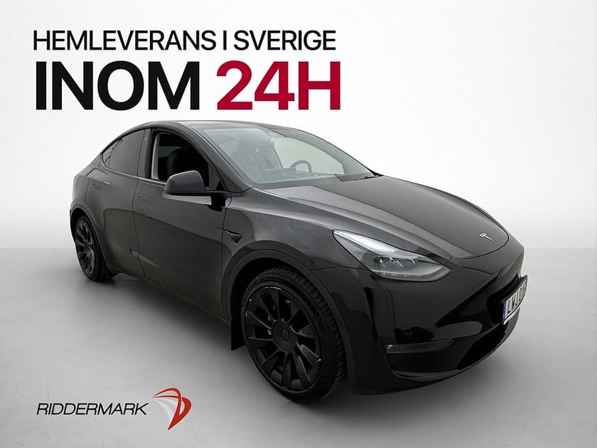 Bild 1 av Tesla Model Y Long Range AWD Svensksåld Värmepump MOMS