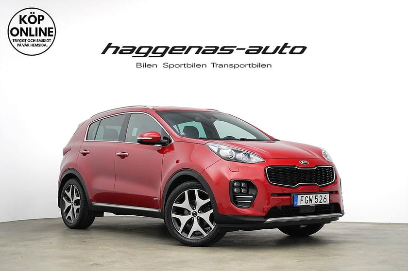 Bild 1 av Kia Sportage 1.6 T-GDI / 177hk / GT-Line / JBL / Drag