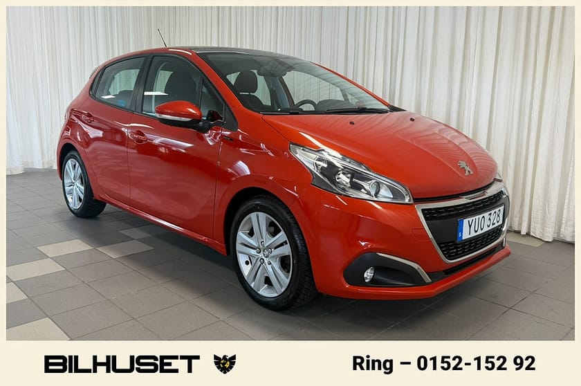 Bild 1 av Peugeot 208 5-dörrar 1.2 PureTech PANORAMA PDC BAK 360 KR SKATT