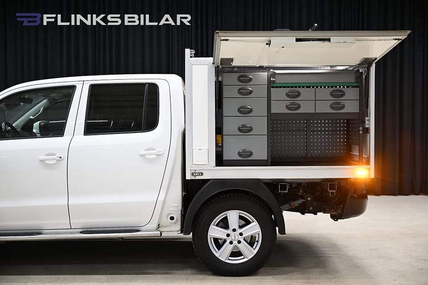 Bild 3 av Volkswagen Amarok 3.1t V6 204HK Automat|Servicebil|Kåpa|Inredd|Leasbar|SeUtr!!