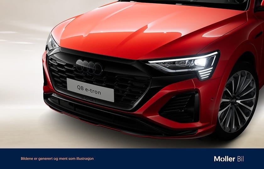 Bild 3 av Audi Q8 Sportback 55 e-tron quattro Q 408hk S-line Selection/Pano/Drag