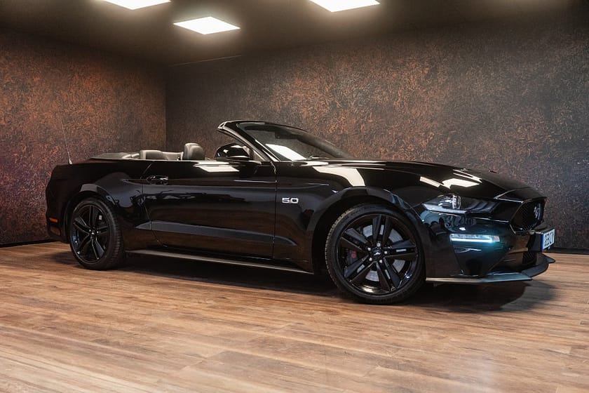 Bild 2 av Ford Mustang GT Cabriolet Convertible 450hk | B&O | 55th Annivers | 3958kr/mån