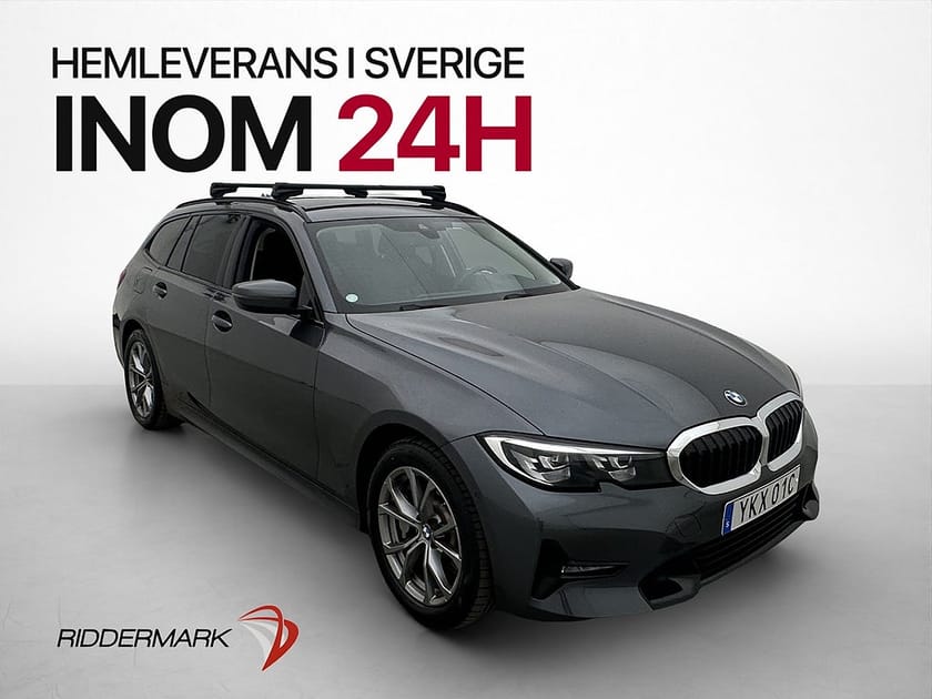 Bild 1 av BMW 330e xDrive Touring 292hk Sport line Cockpit Kamera Navi Skinn