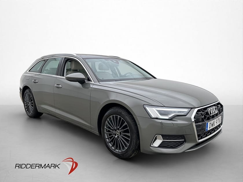 Bild 1 av Audi A6 Avant 40 TDI quattro Q Cockpit Pano D-Värm Kamera Skinn Drag Moms