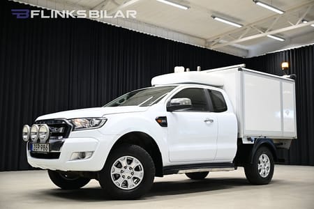 Ford Ranger SuperCab TDCi 160HK Servicebil|Kåpa|Inredd|Moms|EnÄgare|SeUtr!!!