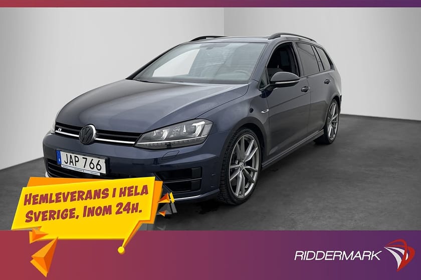Bild 3 av Volkswagen Golf Sportscombi R 4M 300hk Pano Dynaudio CarPlay Sensorer