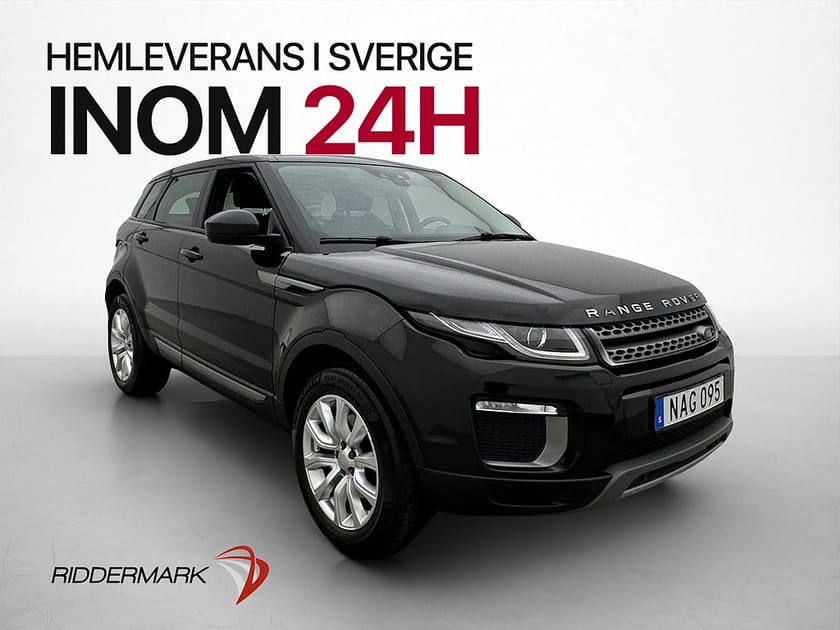 Bild 1 av Land Rover Range Rover Evoque AWD 150hk SE  Drag Kamera Pano