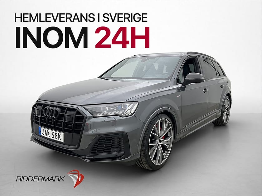 Bild 1 av Audi Q7 60 TFSI e quattro Competition Plus Pano Luft B&O Drag Night