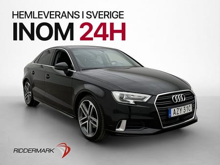Audi A3 Sedan 35 TFSI 150hk Sport P-Värm Kamera Adaptiv-fart