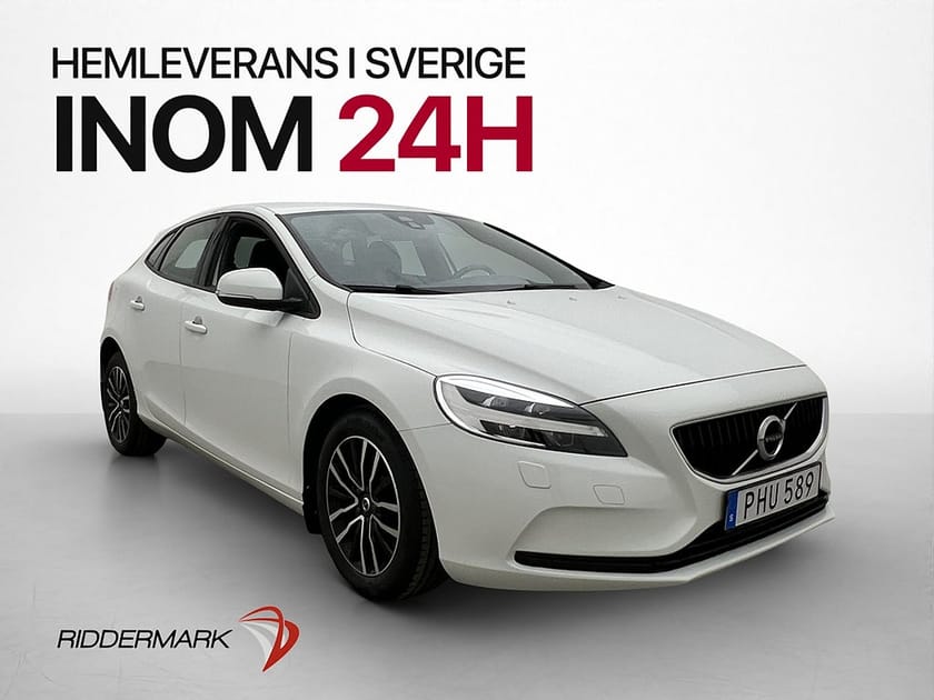 Bild 1 av Volvo V40 T3 152hk Momentum VOC Värm Halvskinn Farthållare