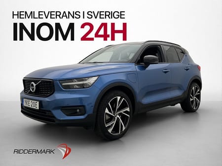 Volvo XC40 Recharge T5 262hk R-Design Pano H/K 360° Dragkrok