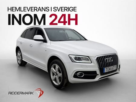 Audi Q5 TDI Q 190hk Sport Edition Värmare P-Sensorer Drag