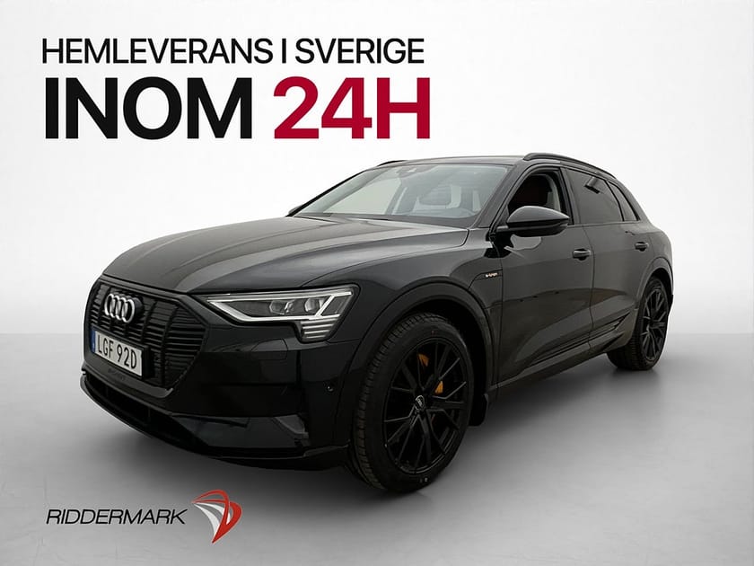 Bild 4 av Audi e-tron 55 quattro Q Cockpit B&O Night Vision Pano 360 Skinn HuD