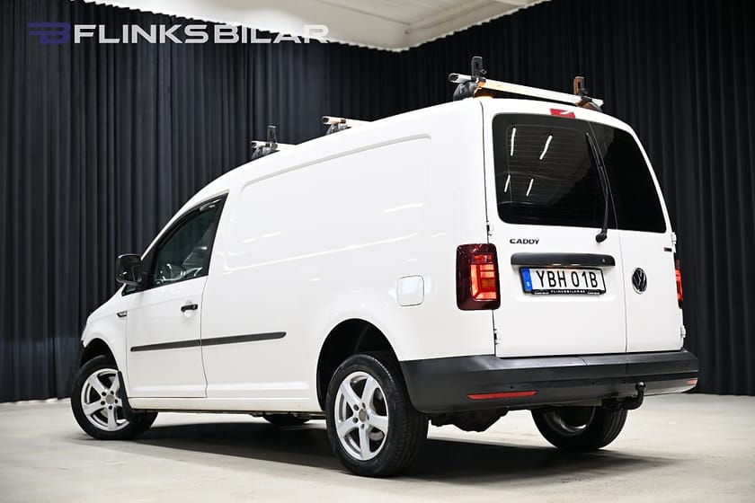 Bild 4 av Volkswagen Caddy Maxi Van 4Motion DSG 122HK Inredd|LED|Drag|Värmare|Lågmil|Moms