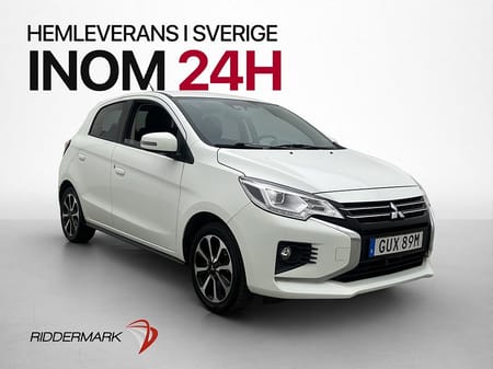 Mitsubishi Space Star 71hk En-Bruk M&K-Värm Kamera Halvskinn