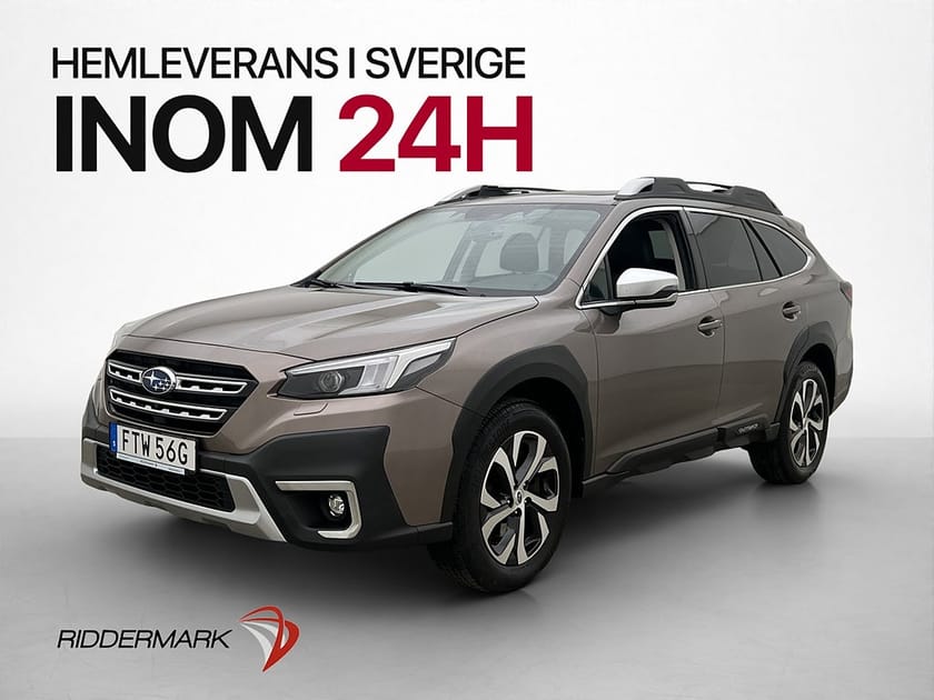 Bild 1 av Subaru Outback 2.5 169hk 4WD Touring Skinn H/K Taklucka Drag