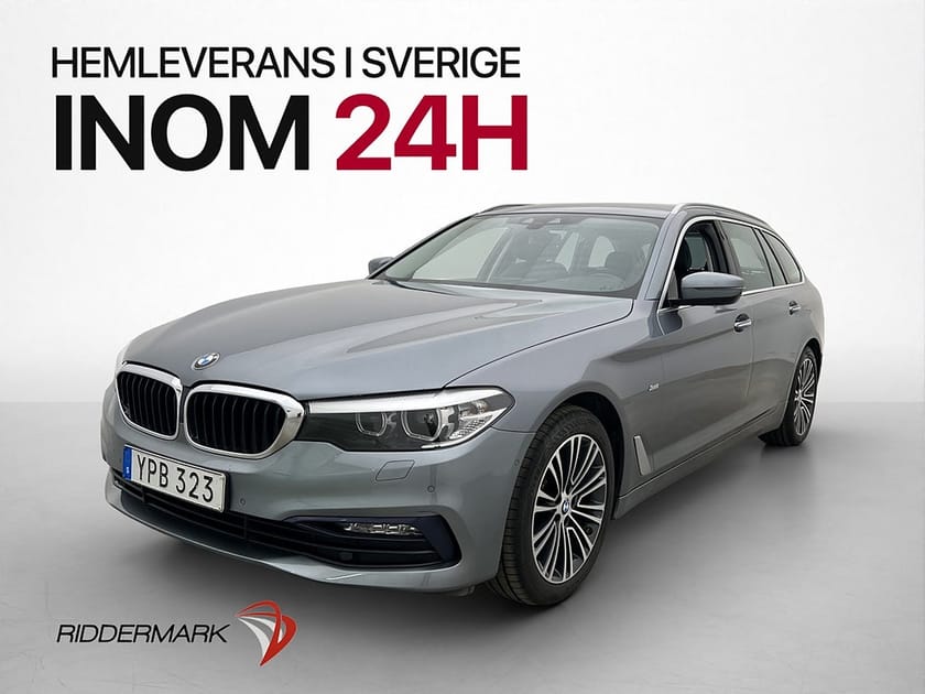 Bild 3 av BMW 520d xDrive Touring Sport line D-Värm M-Värm Kamera Rattvärme