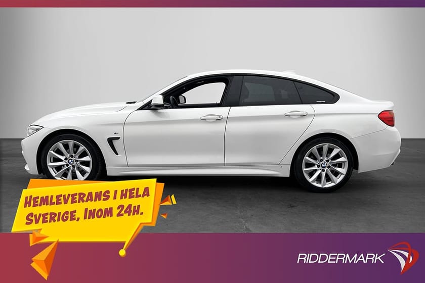 Bild 4 av BMW 420d Gran Coupé 420 D GC 190hk M-Sport Läder Keyless Dragkrok P-Sensorer