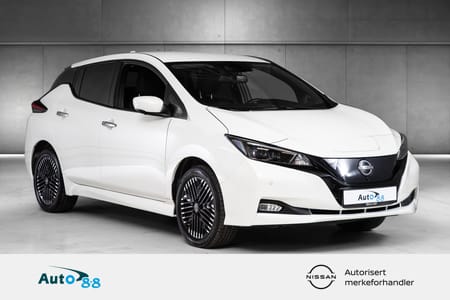 Nissan Leaf e+ 62kWh/N-Connecta/ACC/360/VARMEPUMPE/BLIS/NAVI/GARANTI