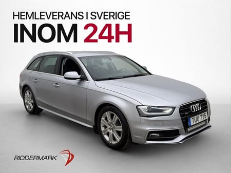 Audi A4 Avant TDI Quattro 190hk S-Line LED-Ramp P-Sensorer Drag
