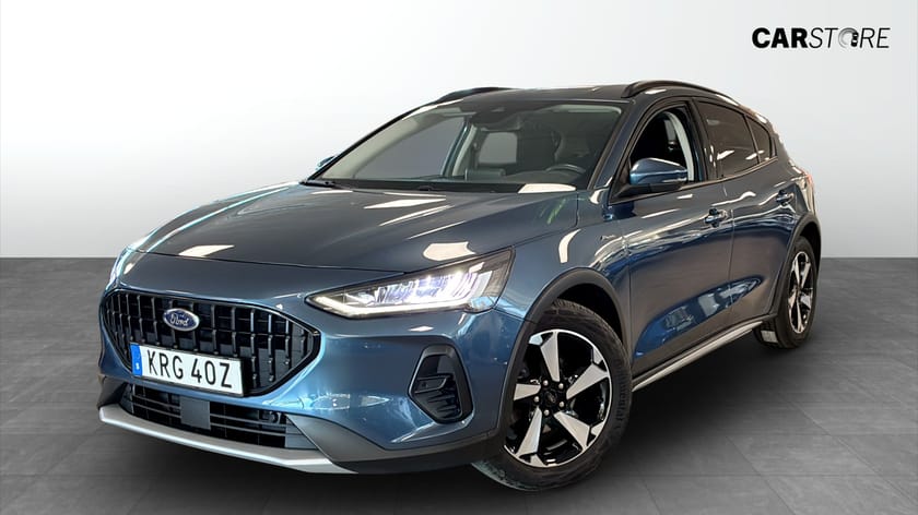 Bild 1 av Ford Focus Active 5d 1.0 EcoBoost E85 125hk, Kamera Carplay Navi Blis