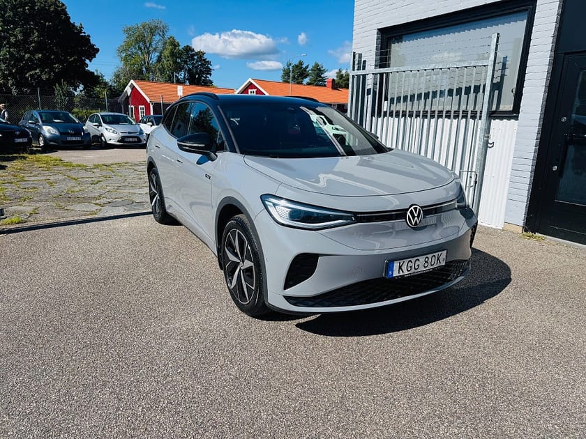 Bild 1 av Volkswagen ID.4 GTX 77 kWh 4MOTION 299HK PLUS / NAVI / DRAG / VÄRMARE