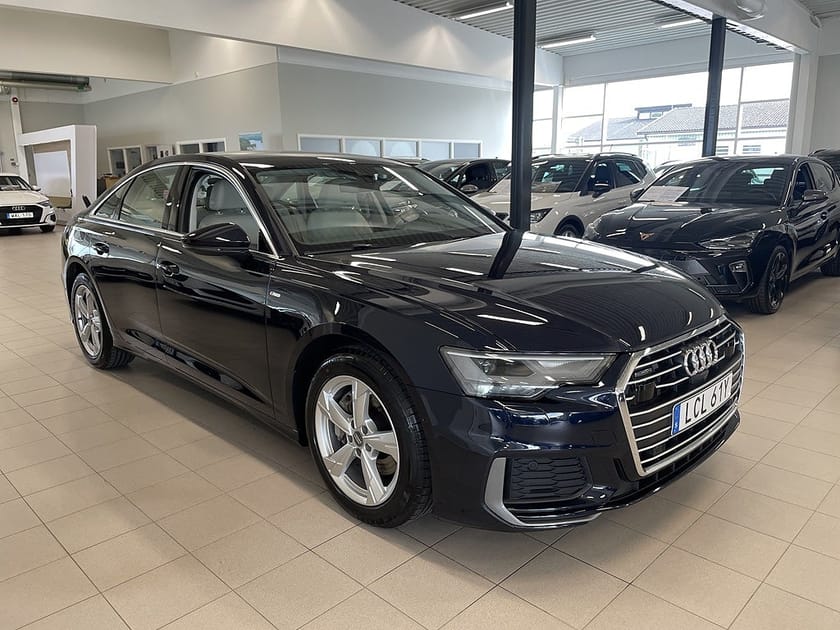 Bild 1 av Audi A6 Sedan 45 TFSI quattro 45TFSI 245HK S-line / Drag / 360° 3D-vy