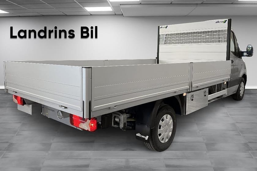 Bild 4 av Mercedes-Benz eSprinter 420 Chassi 81 kWh EH A3 PRO flakbil ABC-karossen 113 *lagerbil*
