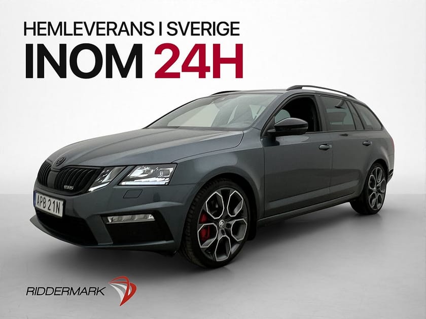 Bild 1 av Škoda Octavia Kombi RS Skoda 245hk P-Värmare Canton Cockpit Kamera