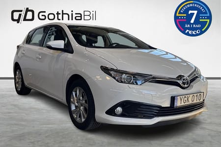 Toyota Auris 1.2 Turbo Active (116 hk) Farthållare Backkamera