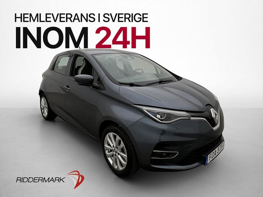 Bild 4 av Renault ZOE R110 52 kWh 109hk FRIKÖPT BATTERI Navi Rattvärme