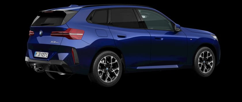 Bild 3 av BMW X3 30e xDrive M sport Active edt Drag Tonade rutor