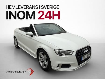 Audi A3 Cabriolet Cab 1.5 TFSI 150hk Sensorer Farthållare 558kr Skatt