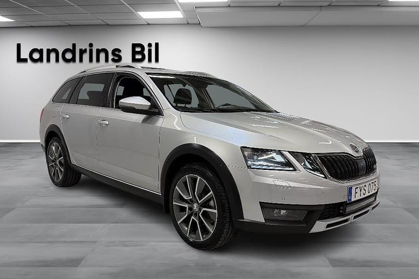 Bild 3 av Škoda Octavia Scout Skoda 2.0 TDI 150HK AUT 4x4 Premium *Drag*V-Hjul*Värmare*